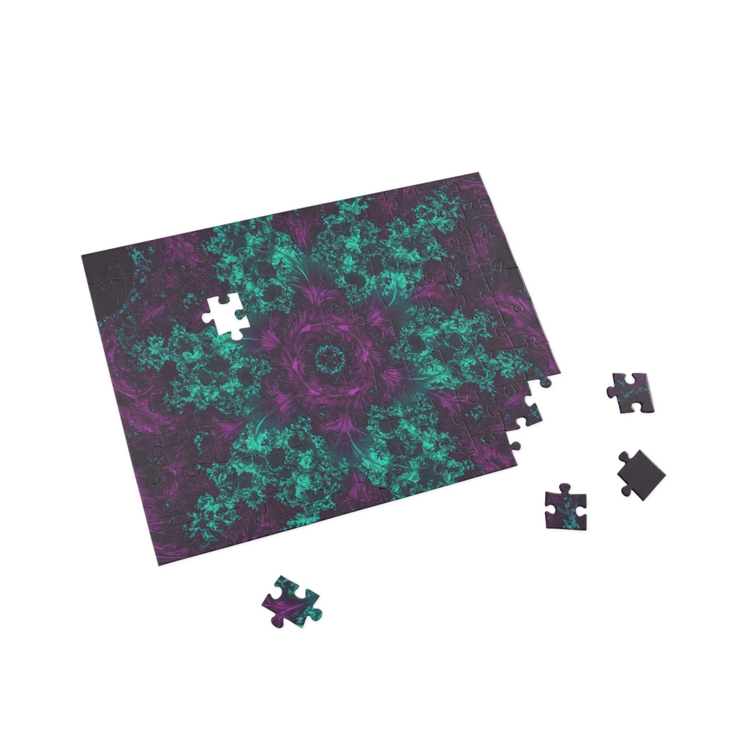 095- Fractal Puzzle (96, 252, 500, 1000-Piece) - Fun Family Activity and Gift