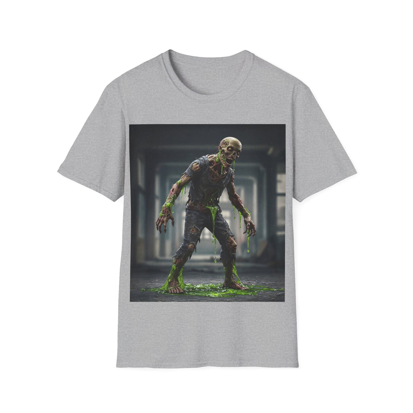 UK - Zombie Apocalypse Unisex Graphic T-Shirt - Fun Horror Wear for Halloween and Parties