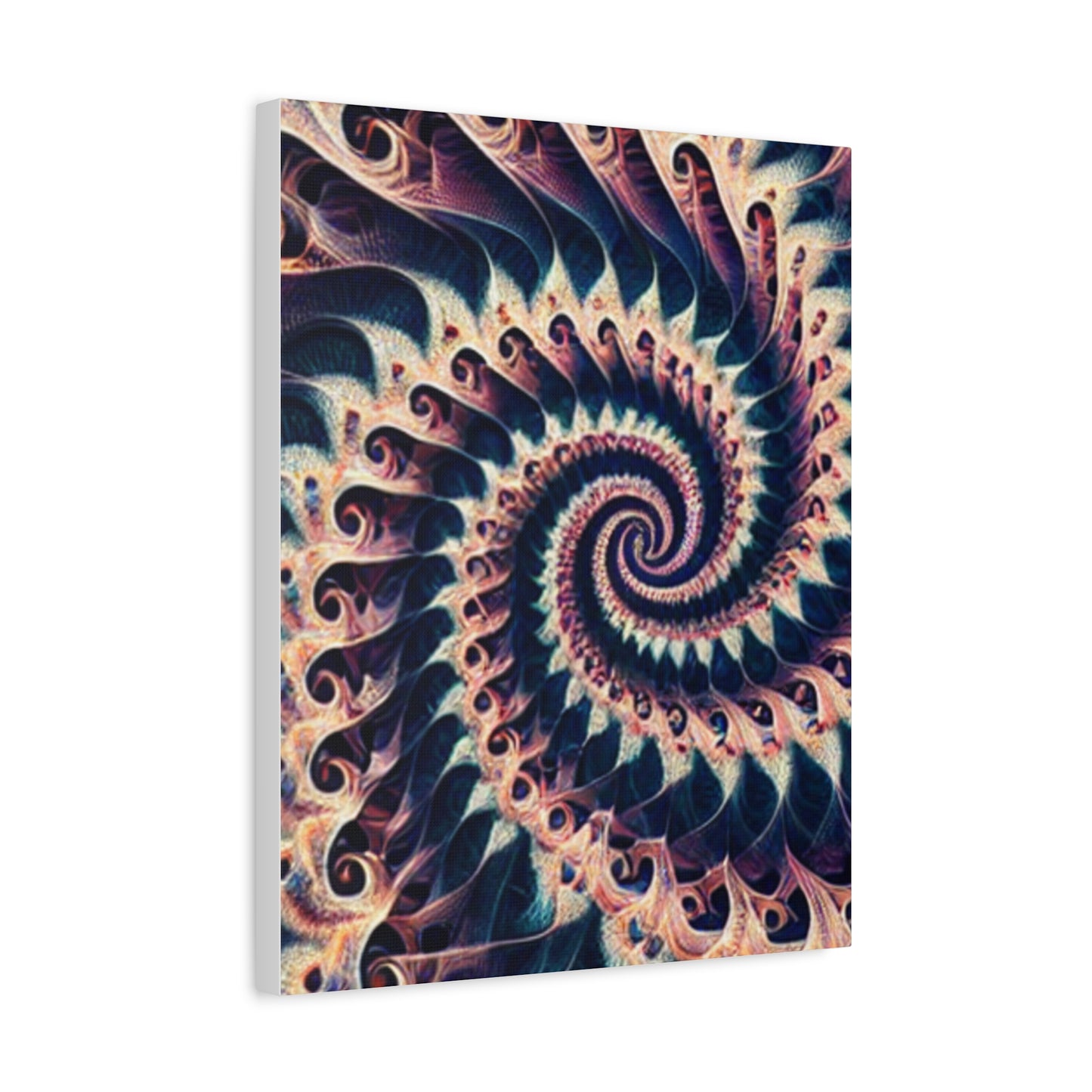 Abstract Spiral Art Canvas Print - Modern Home Decor for Art Lovers