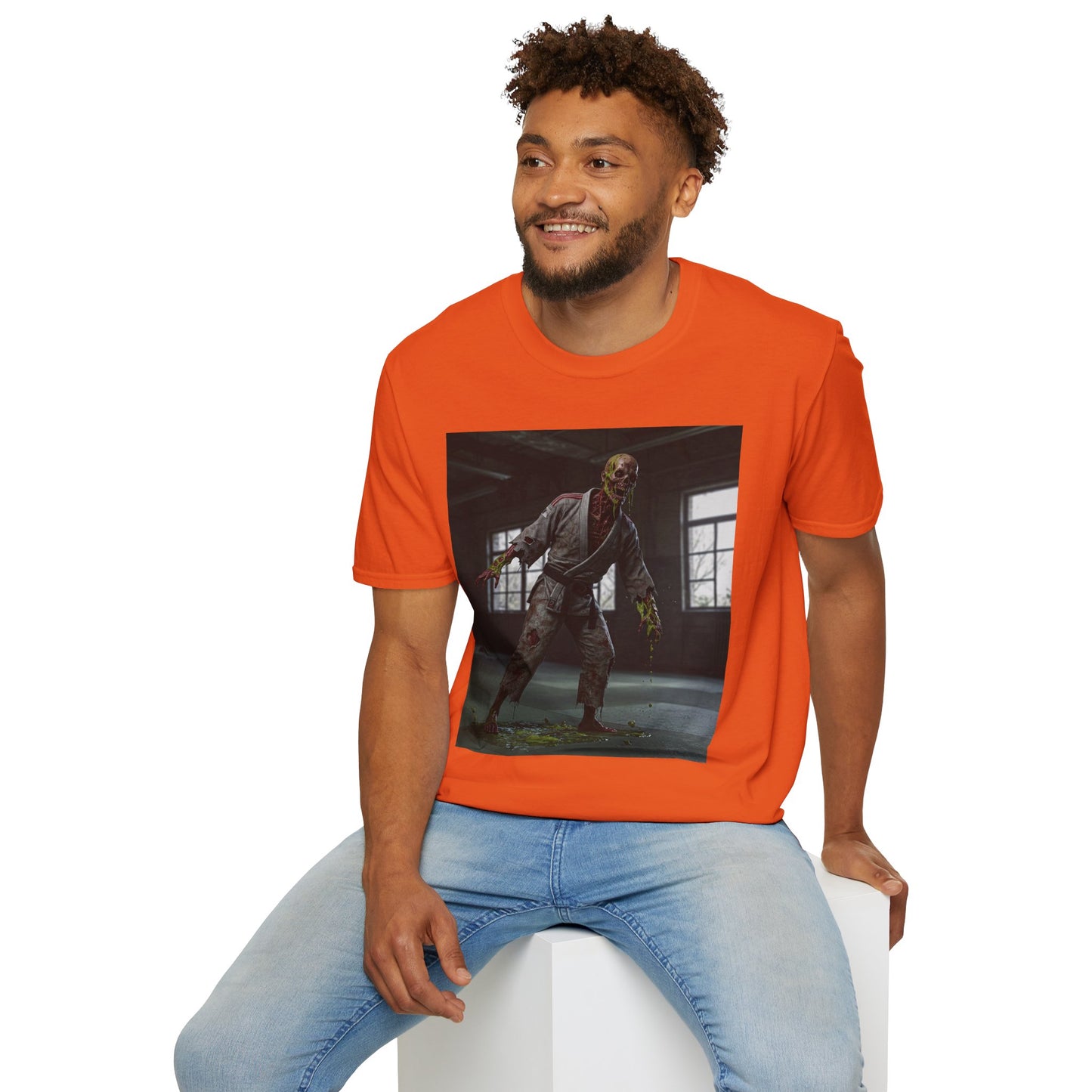 Unisex Zombie Graphic T-Shirt - Perfect for Halloween and Horror Fans