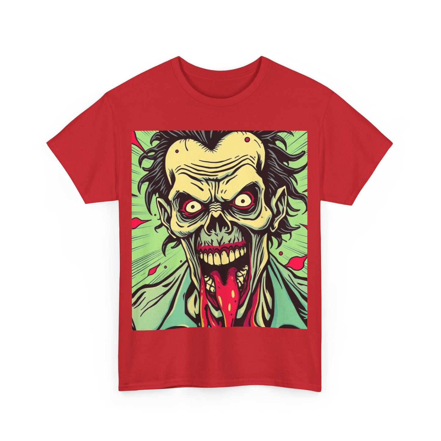 UK - Horror Graphic Tee - Creepy Zombie Design for Halloween