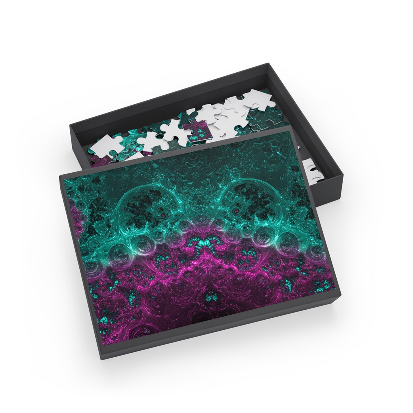 027 - Fractal Puzzle (96, 252, 500, 1000-Piece) - Fun Family Activity and Gift