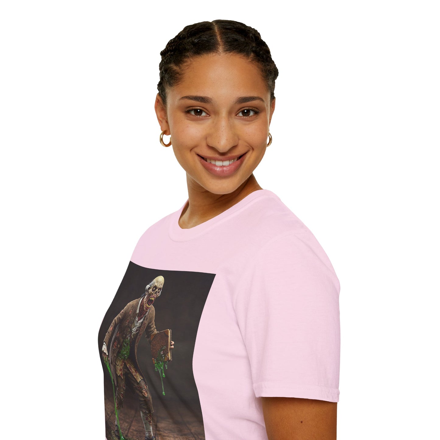 Zombie Science Unisex Softstyle T-Shirt - Spooky Halloween Apparel