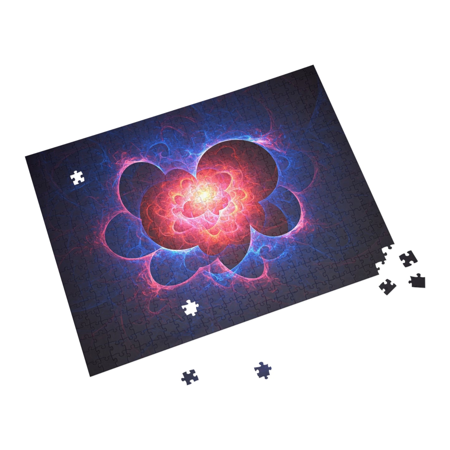 Vibrant Heart-Themed Puzzle (96, 252, 500, 1000-Piece) - Perfect Gift for Puzzle Lovers