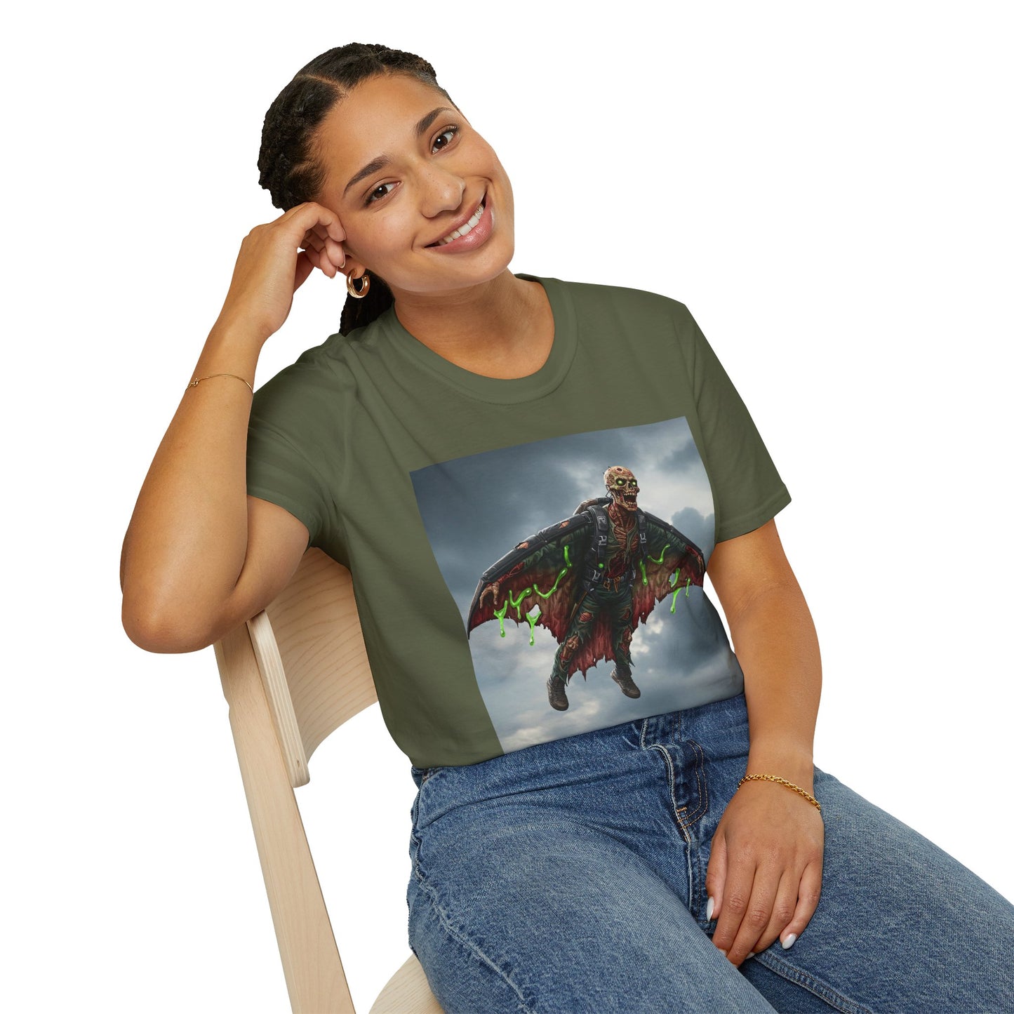 Vintage Horror Mothman Graphic Tee