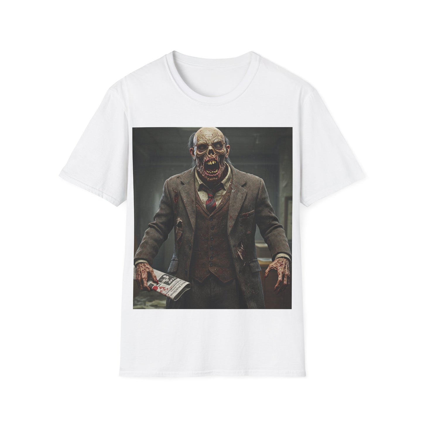 UK - Zombie Horror Unisex T-Shirt - Perfect for Halloween and Horror Fans
