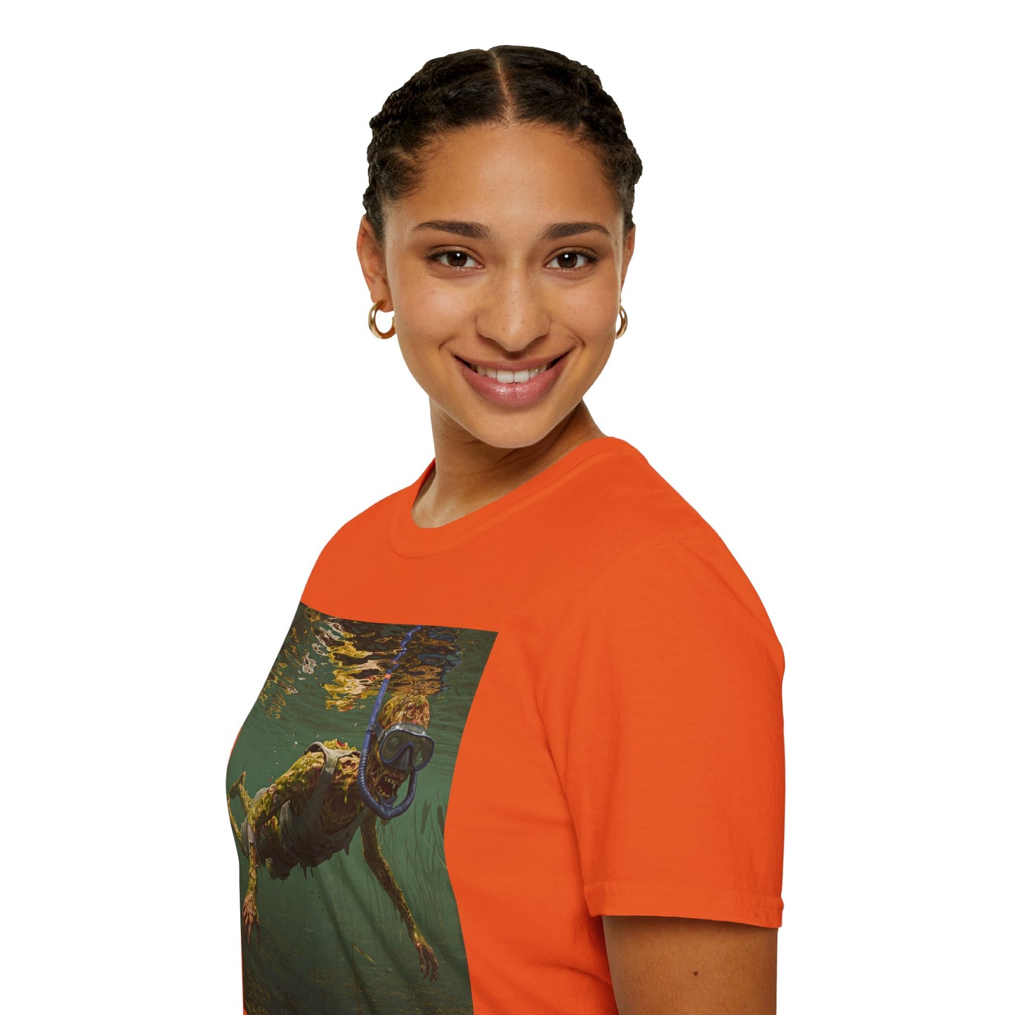 Underwater Explorer Unisex Softstyle T-Shirt - Nature Lover Graphic Tee