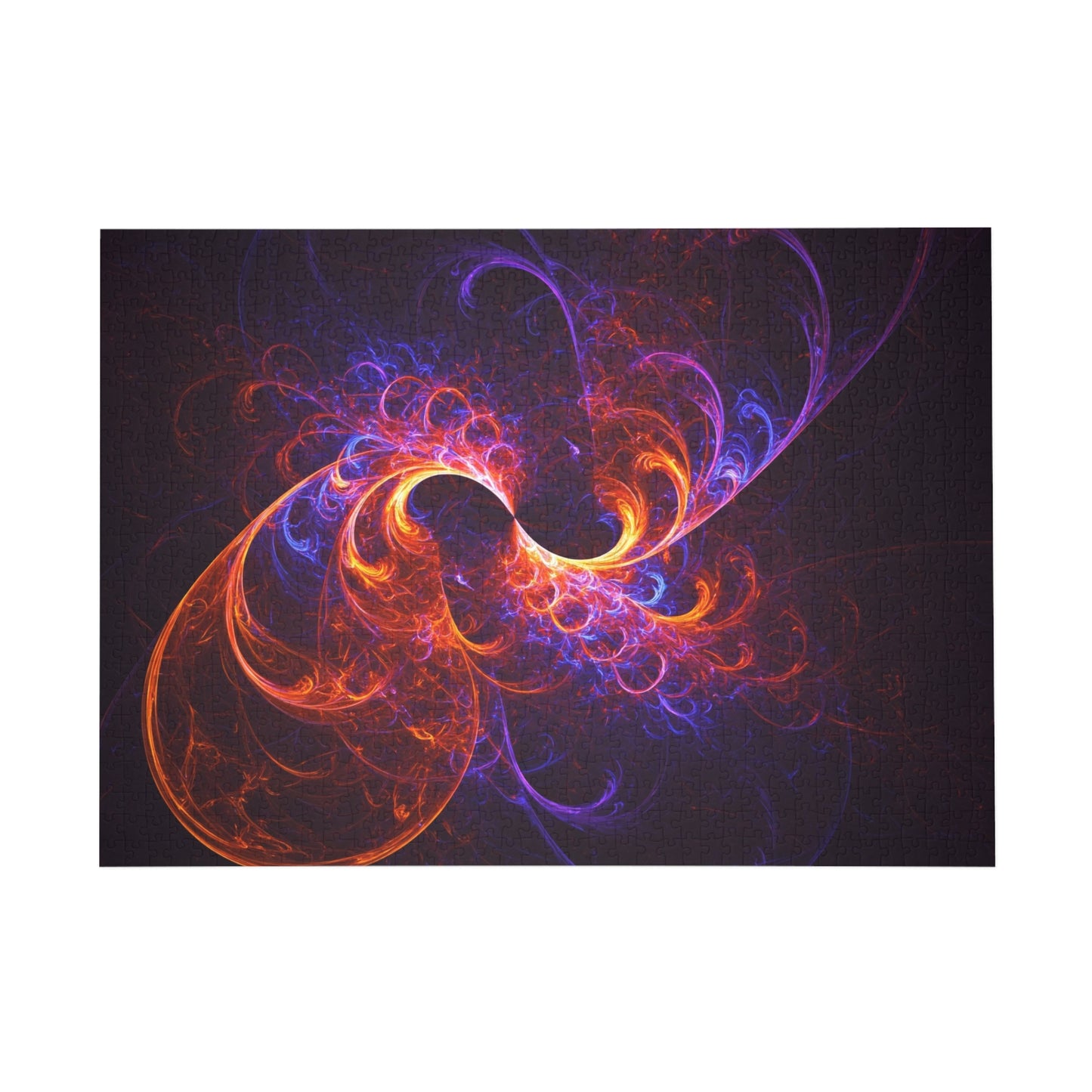Vibrant Fractal Puzzle - 96, 252, 500, 1000 Pieces