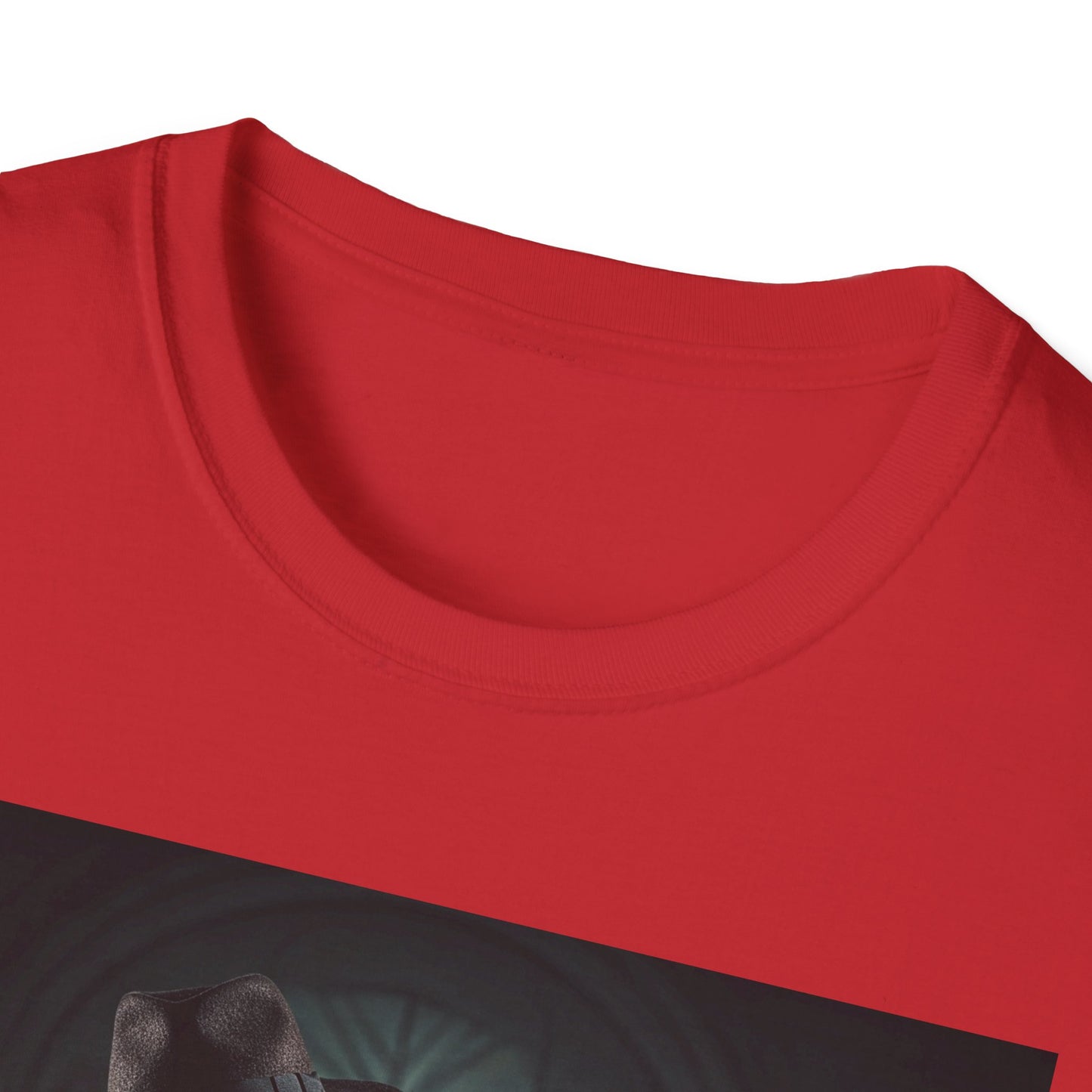 Unisex Horror-Themed Softstyle T-Shirt - Perfect for Halloween and Horror Fans