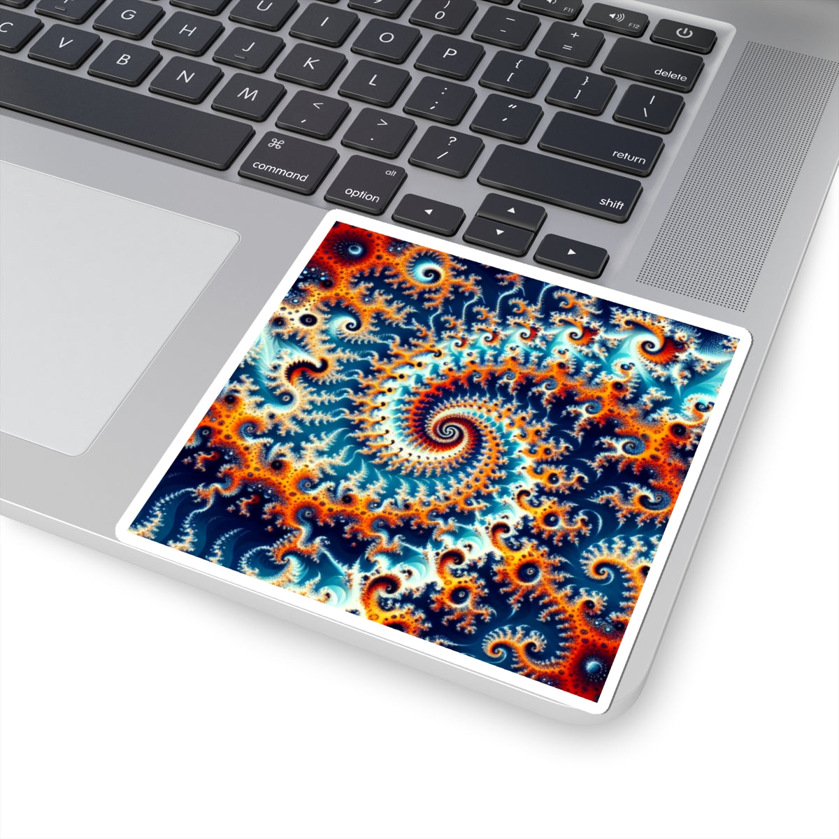 Colorful Spirals Kiss-Cut Stickers for Creative Expression