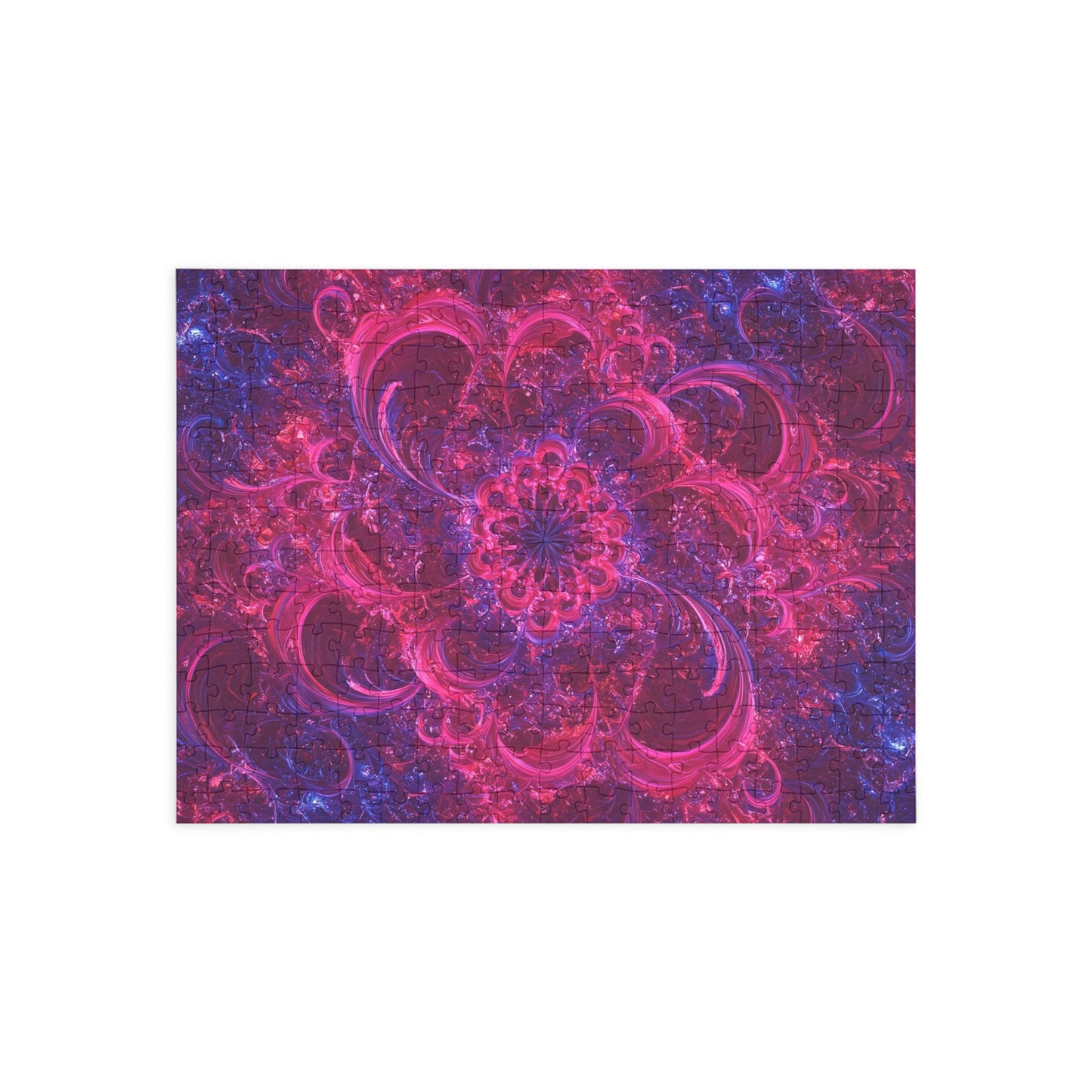 Vibrant Floral Puzzle (500-Piece) - Perfect for Family Game Night & Gifts