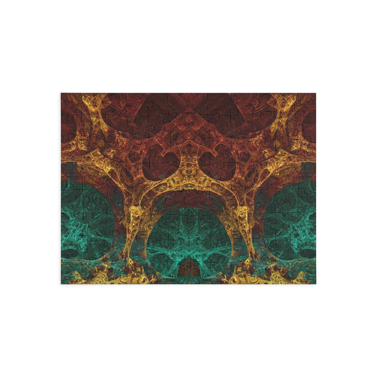 Abstract Fractal Art Puzzle - 96, 252, 500, 1000-Piece Options