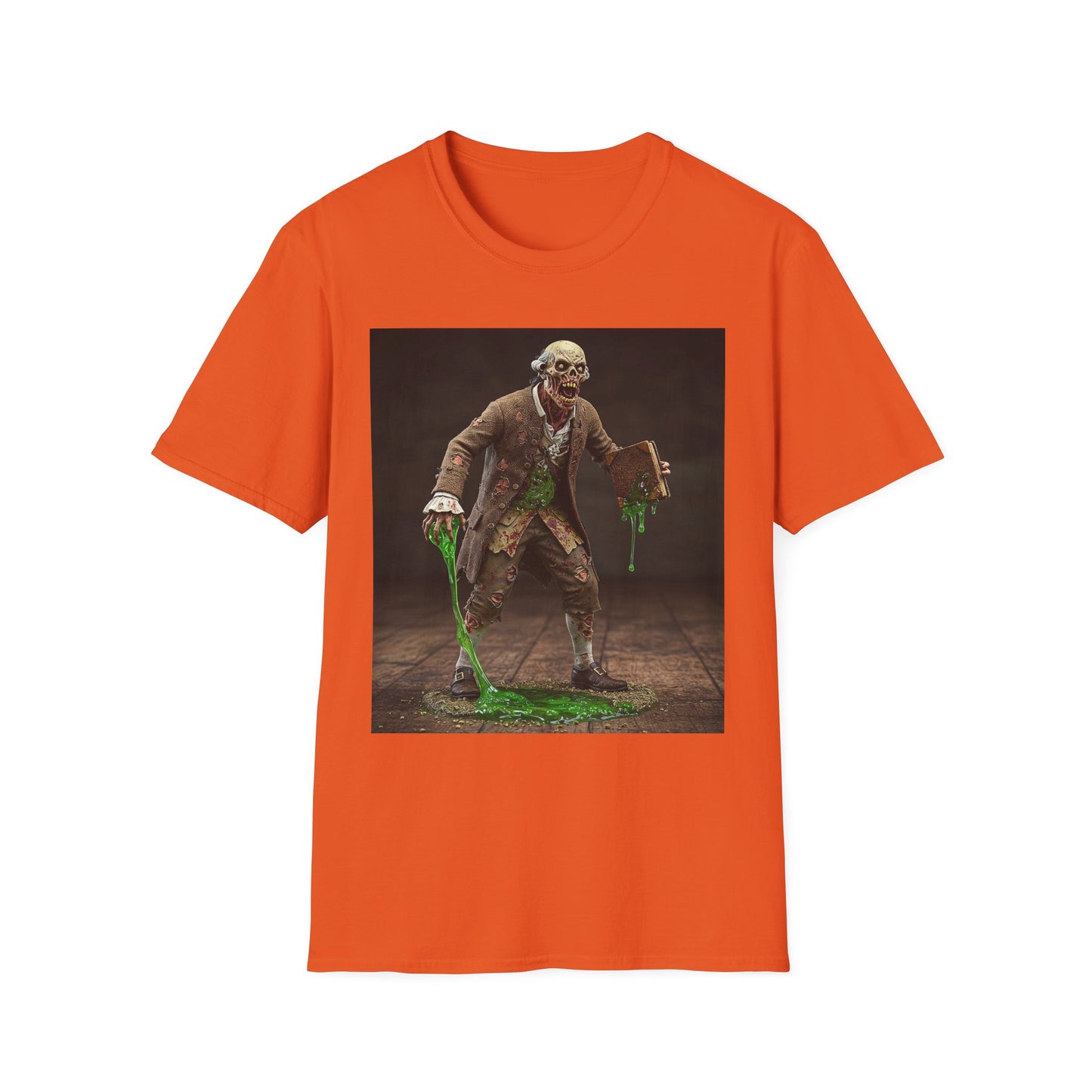 Zombie Science Unisex Softstyle T-Shirt - Spooky Halloween Apparel