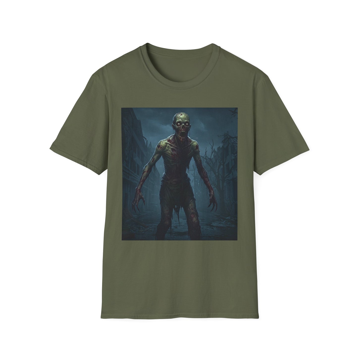 Zombie Apocalypse Unisex Softstyle T-Shirt - Perfect for Horror Lovers