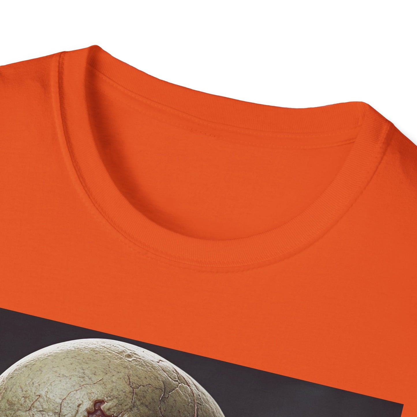 Apocalyptic Portrait Tee, bold, decaying zombie graphic