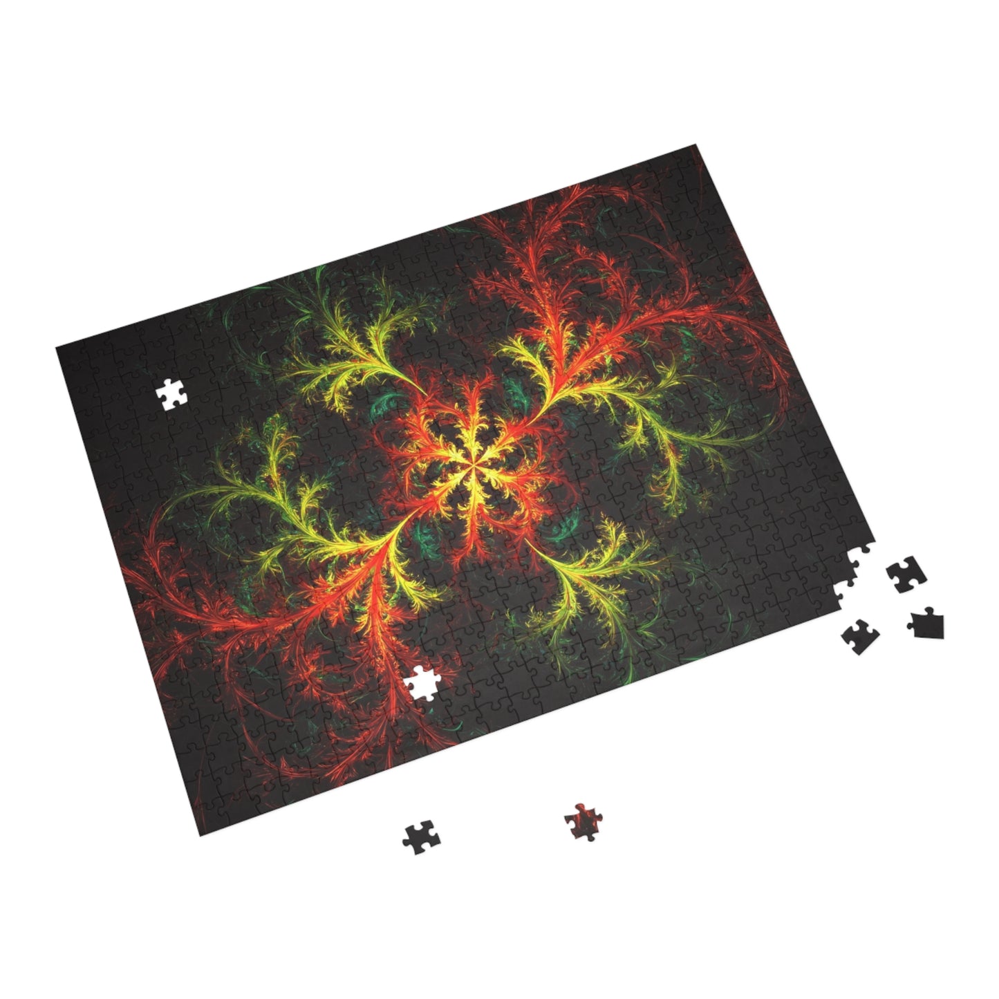 074- Fractal Puzzle (96, 252, 500, 1000-Piece) - Fun Family Activity and Gift