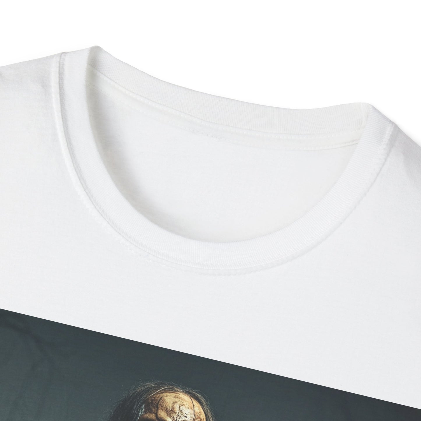UK - Horror Zombie Graphic Apocalyptic Portrait Tee, bold, decaying zombie graphic