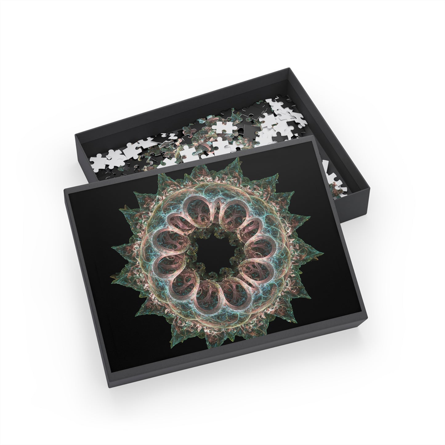 065- Fractal Puzzle (96, 252, 500, 1000-Piece) - Fun Family Activity and Gift