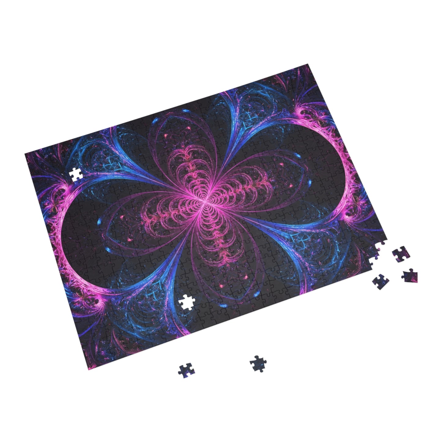 096- Fractal Puzzle (96, 252, 500, 1000-Piece) - Fun Family Activity and Gift