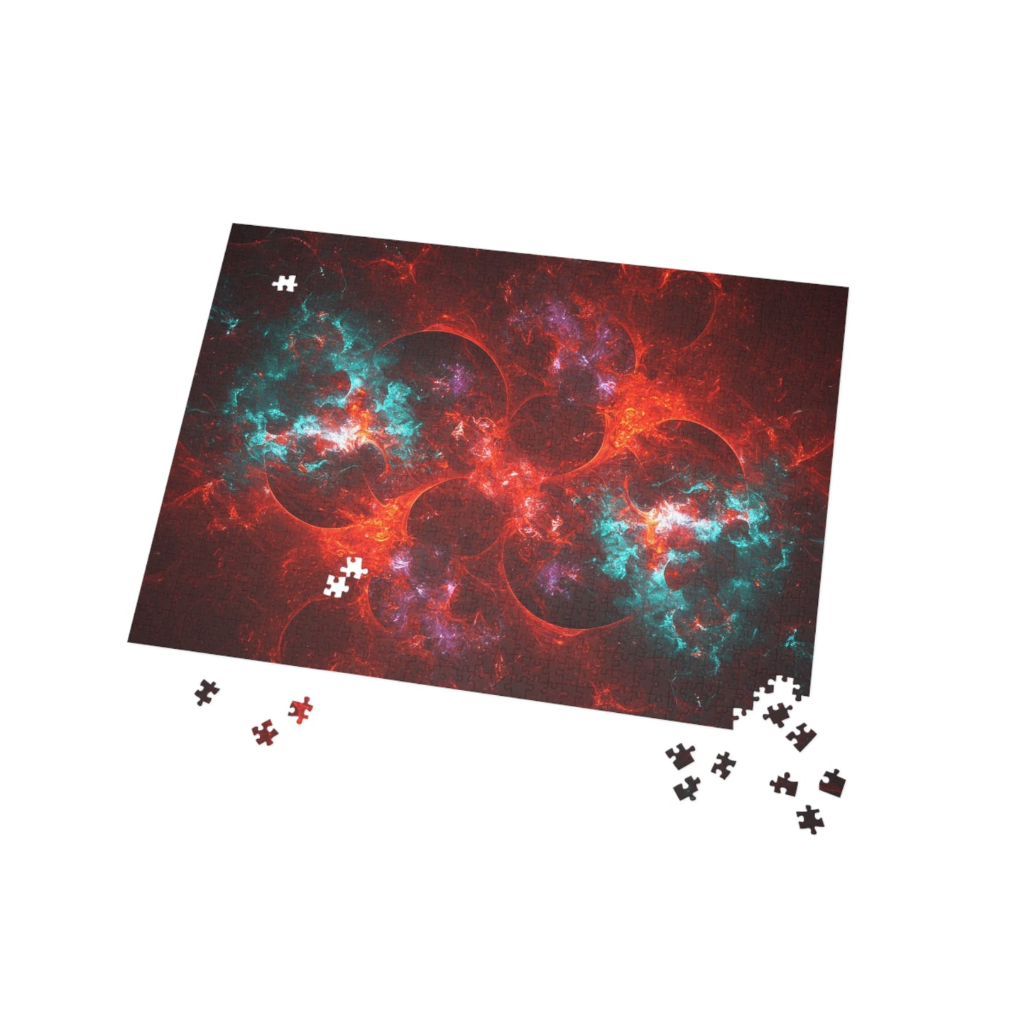 Cosmic Color Fractal Puzzle - 96, 252, 500, 1000 Pieces