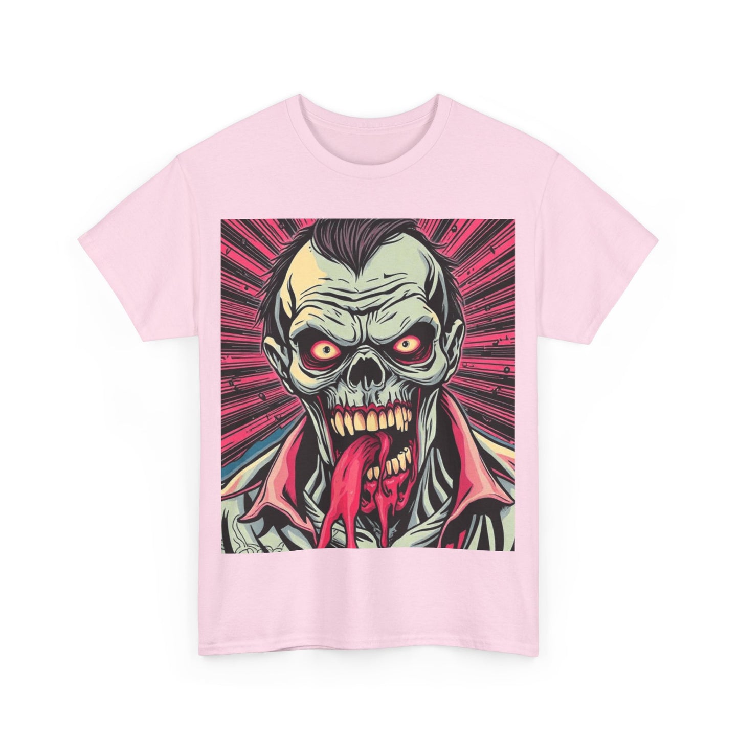 UK - Vintage Horror Graphic Unisex Heavy Cotton Tee