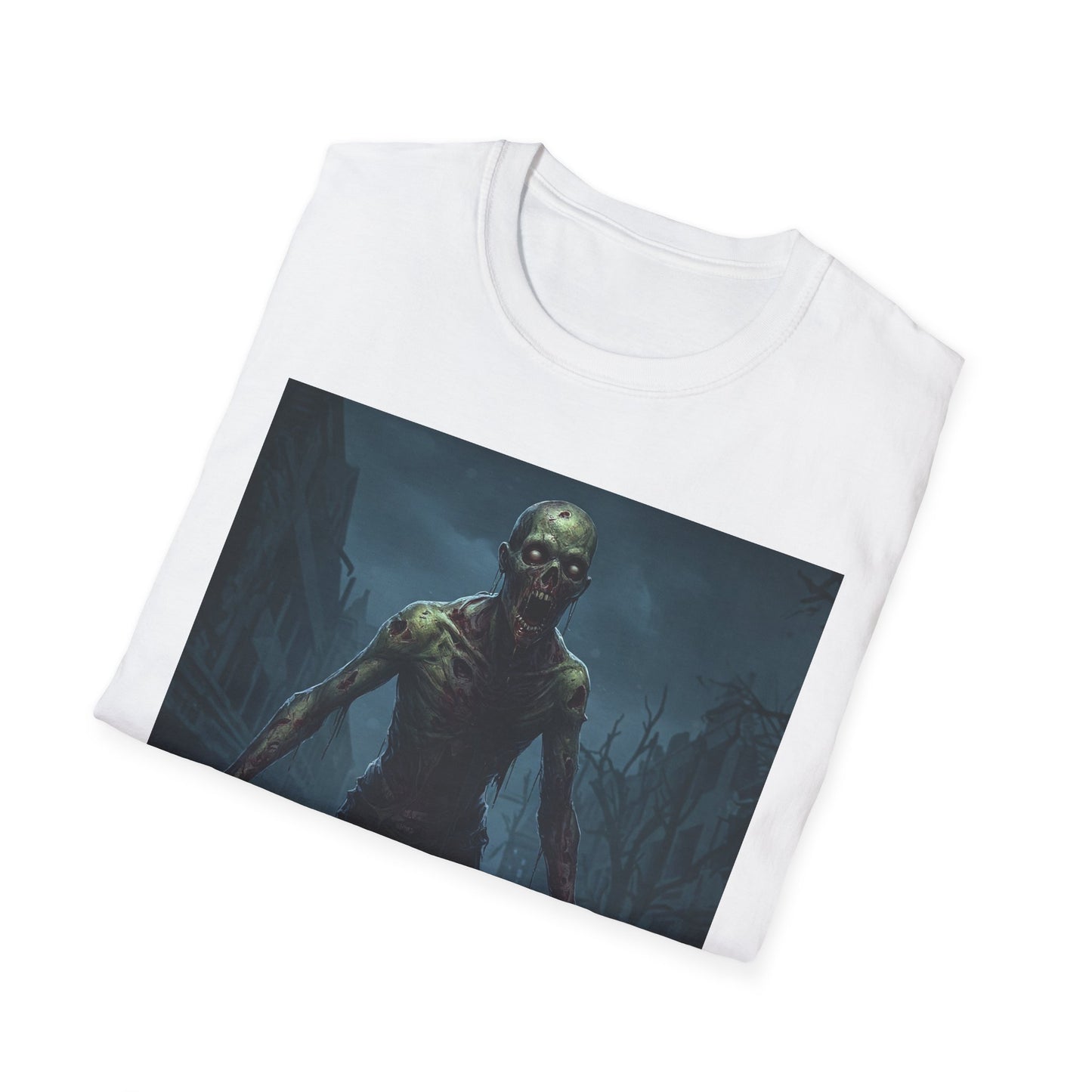 Zombie Apocalypse Unisex Softstyle T-Shirt - Perfect for Horror Lovers