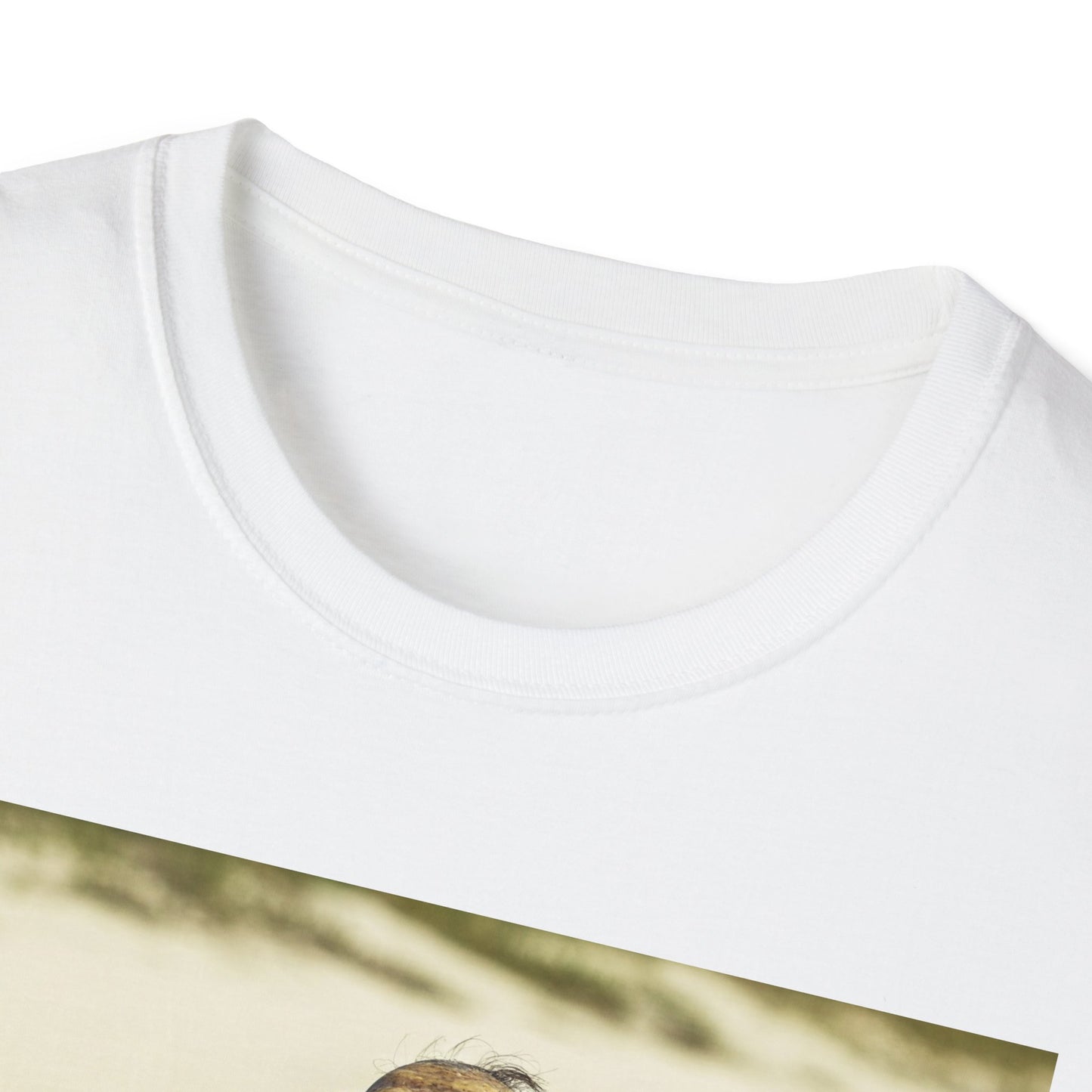 Chillin' Skeleton Unisex Softstyle T-Shirt - Perfect for Halloween & Casual Wear