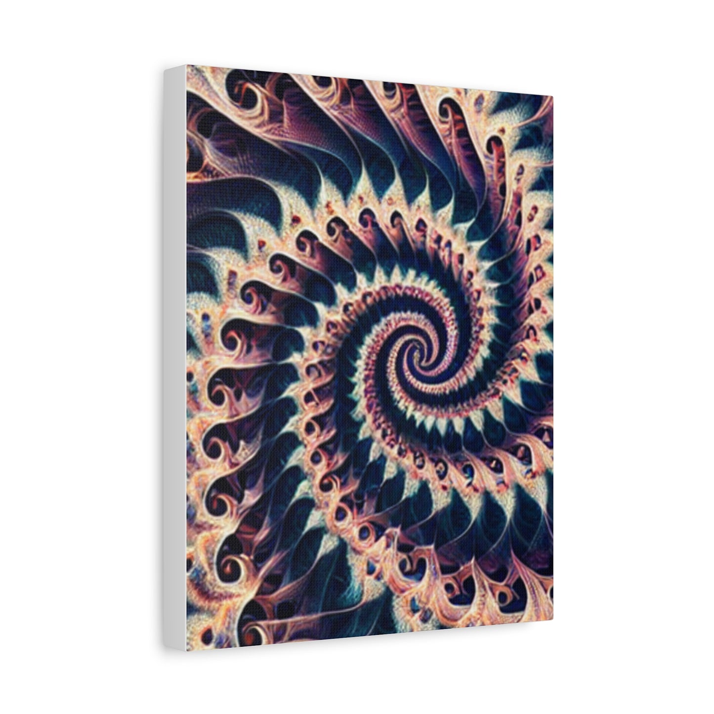 Abstract Spiral Art Canvas Print - Modern Home Decor for Art Lovers