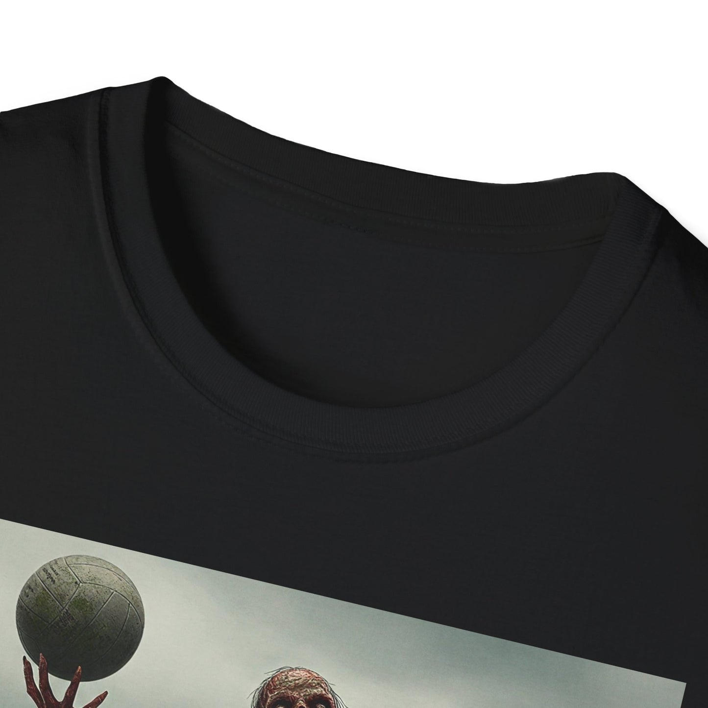 Zombie Basketball Unisex Softstyle T-Shirt | Horror Graphic Tee