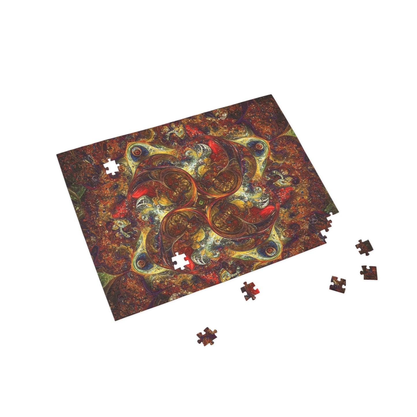 Colorful Kaleidoscope Puzzle - 1000 Pieces - Relaxing Mindfulness Activity
