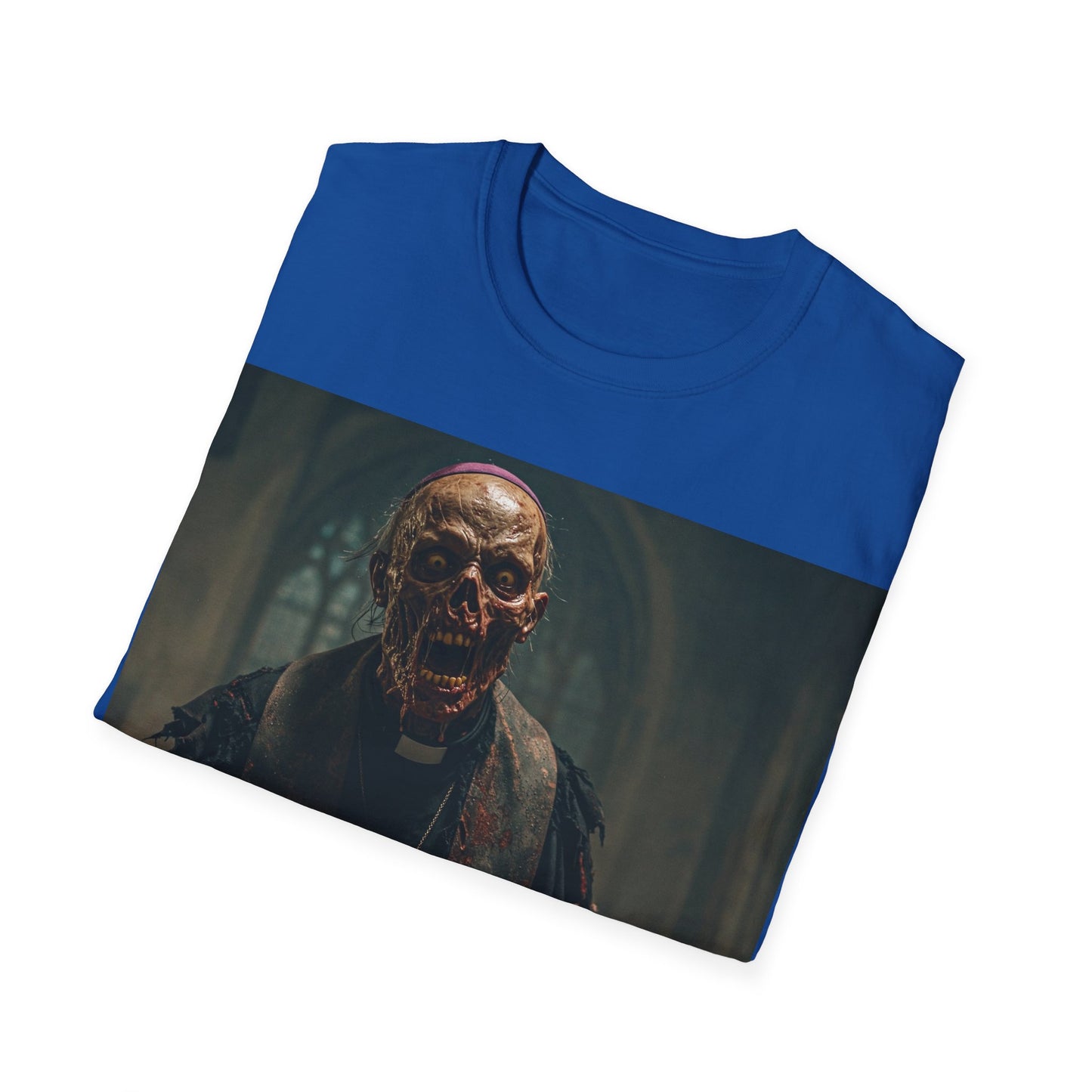 UK - Unisex Horror Graphic T-Shirt - Spooky Skeleton Design