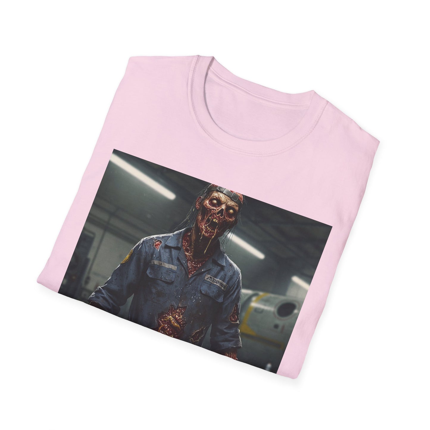 Unisex Softstyle Horror Graphic T-Shirt - Perfect for Halloween and Horror Fans