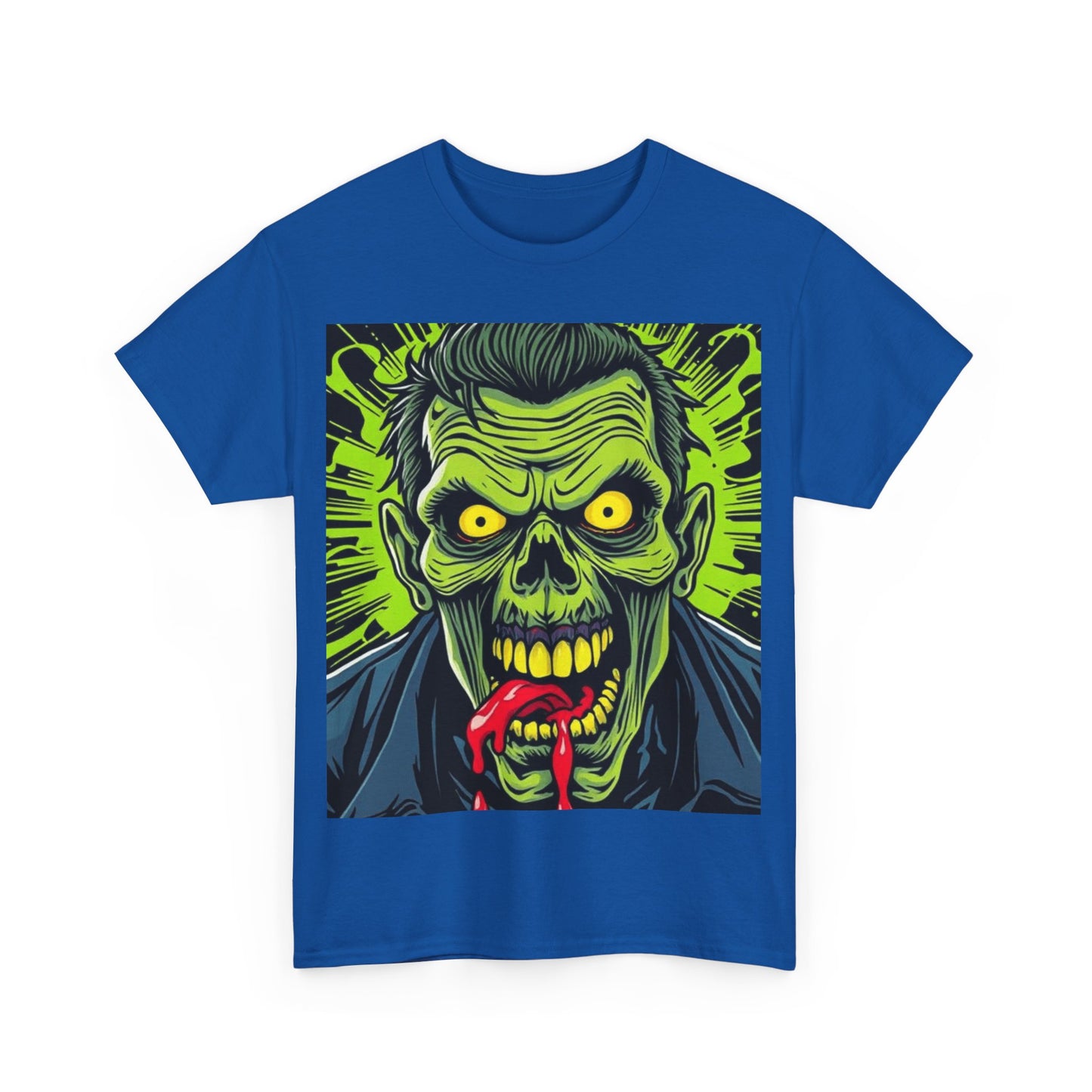UK - Zombie Graphic Unisex Heavy Cotton Tee