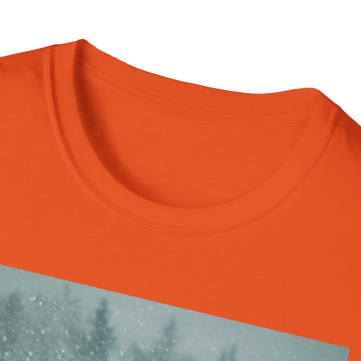 Chilling Horror Graphic Tee - Unisex Softstyle T-Shirt with Spooky Design