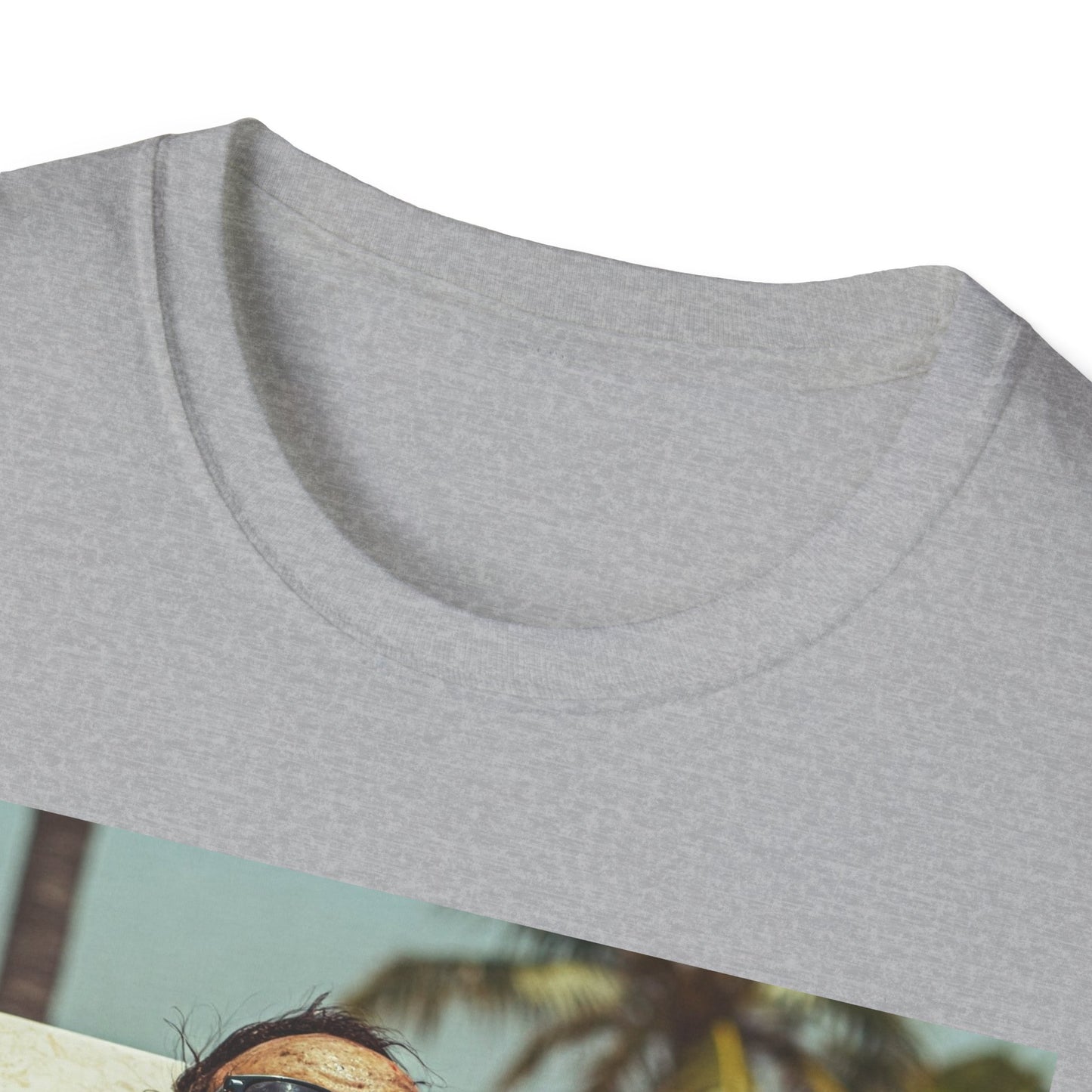 Chill Skeleton Apocalyptic Portrait Tee, bold, decaying zombie graphic