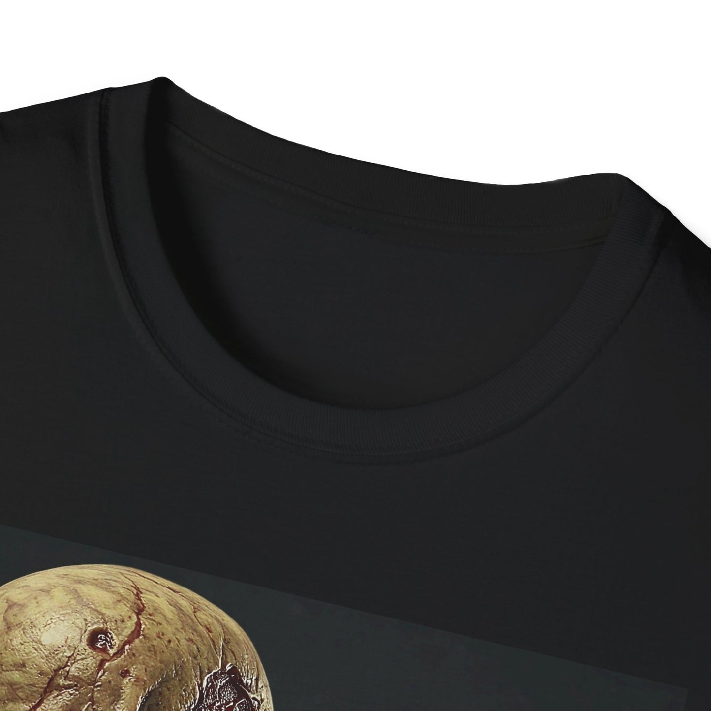 Apocalyptic Portrait Tee, bold, decaying zombie graphic