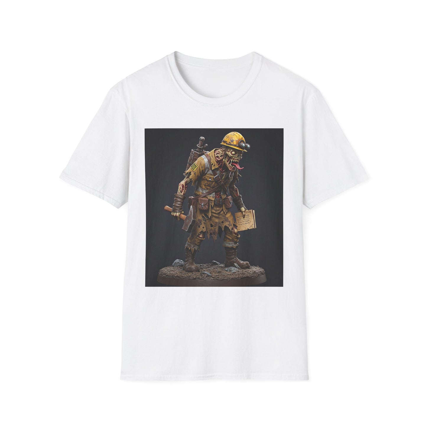 Vintage Mining Themed Unisex Softstyle T-Shirt - Perfect for Adventure Lovers