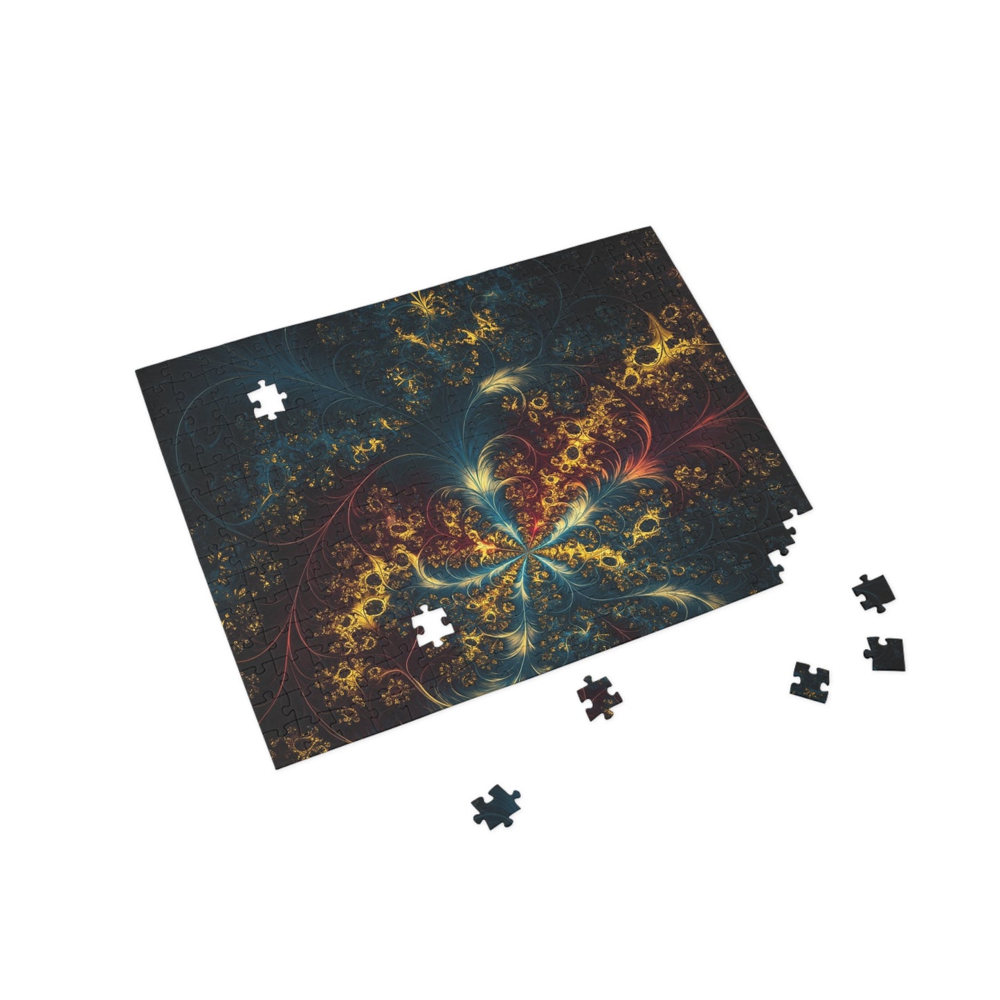 060- Fractal Puzzle (96, 252, 500, 1000-Piece) - Fun Family Activity and Gift
