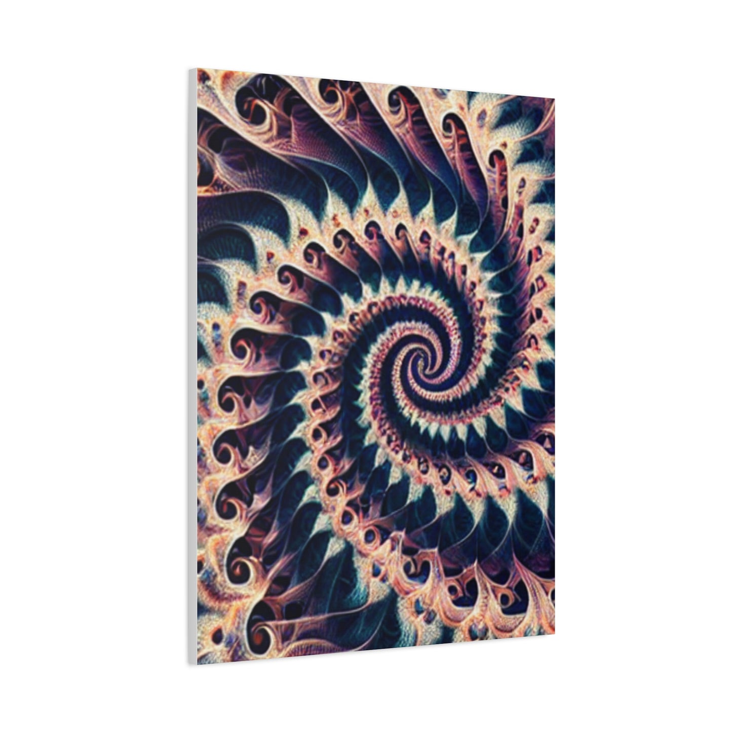 Abstract Spiral Art Canvas Print - Modern Home Decor for Art Lovers