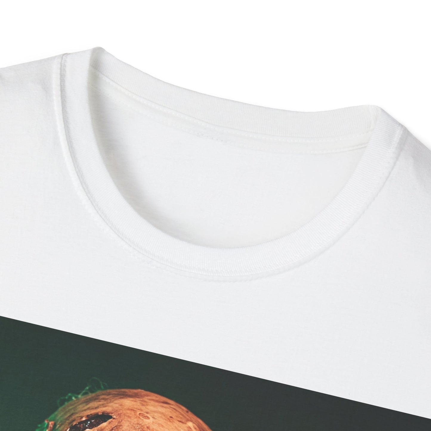 UK - Horror-Themed Apocalyptic Portrait Tee, bold, decaying zombie graphic