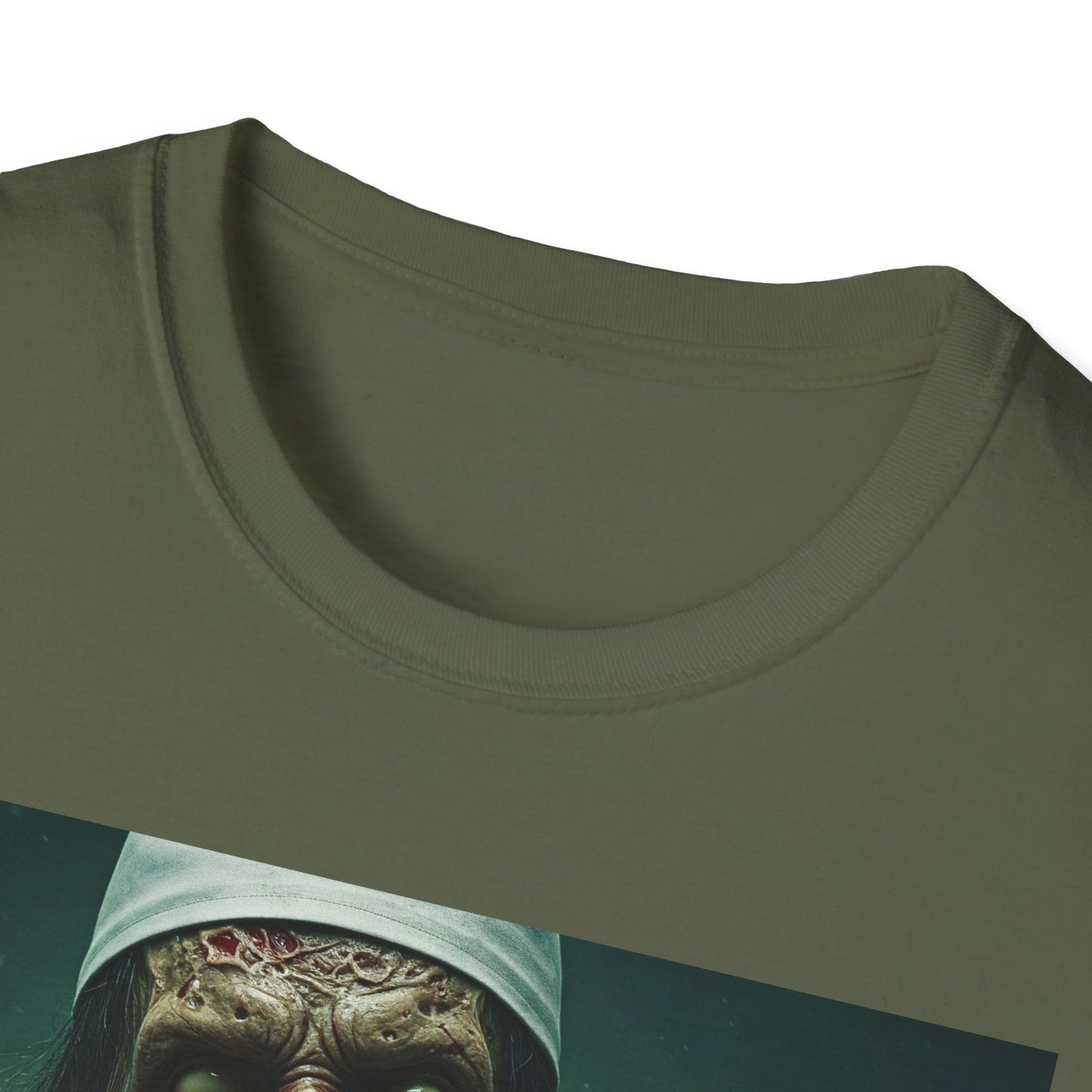 Zombie Doctor Unisex Softstyle T-Shirt - Perfect for Halloween and Horror Fans