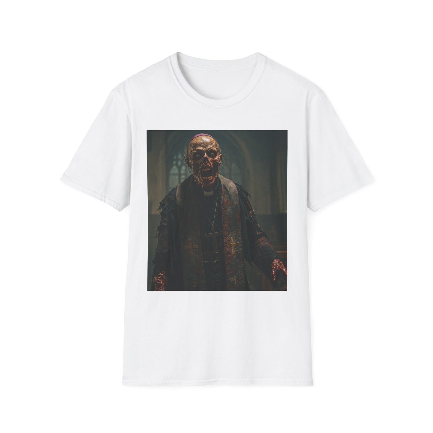 Unisex Horror Graphic T-Shirt - Spooky Skeleton Design