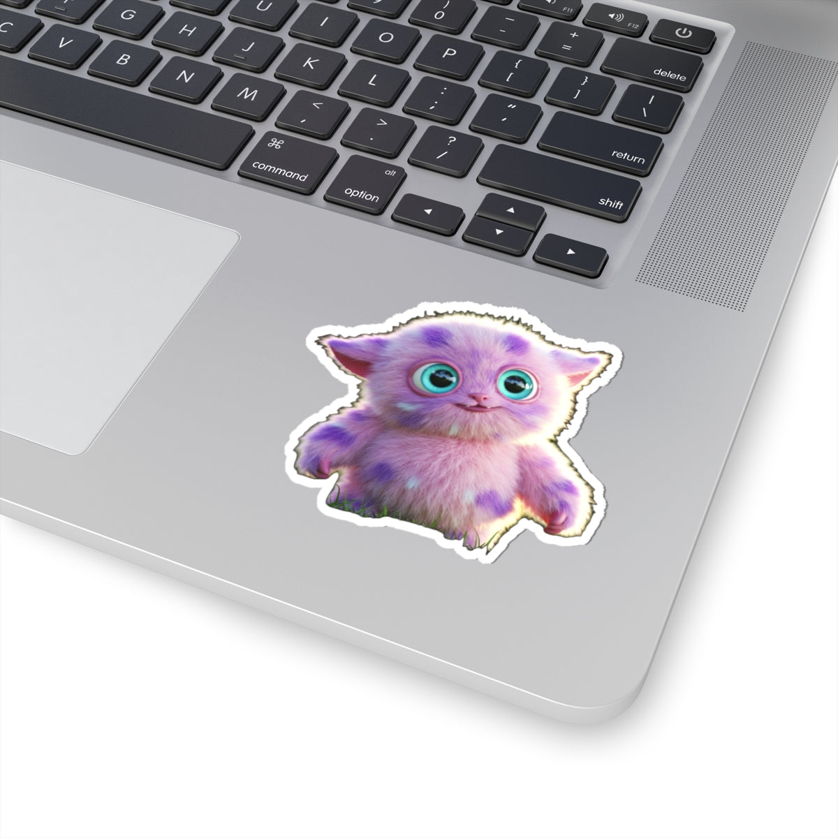Cute Fantasy Creature Kiss-Cut Stickers - Whimsical Art for Kids & Adults