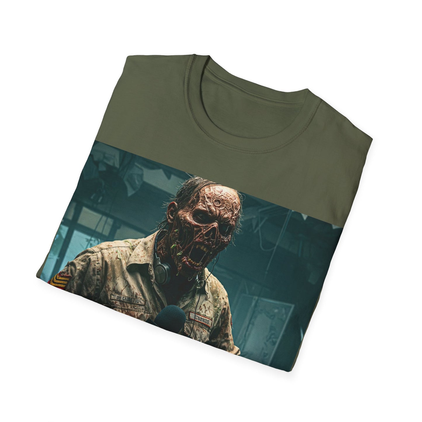 UK - Horror-Inspired Unisex Softstyle T-Shirt - Perfect for Halloween Fans