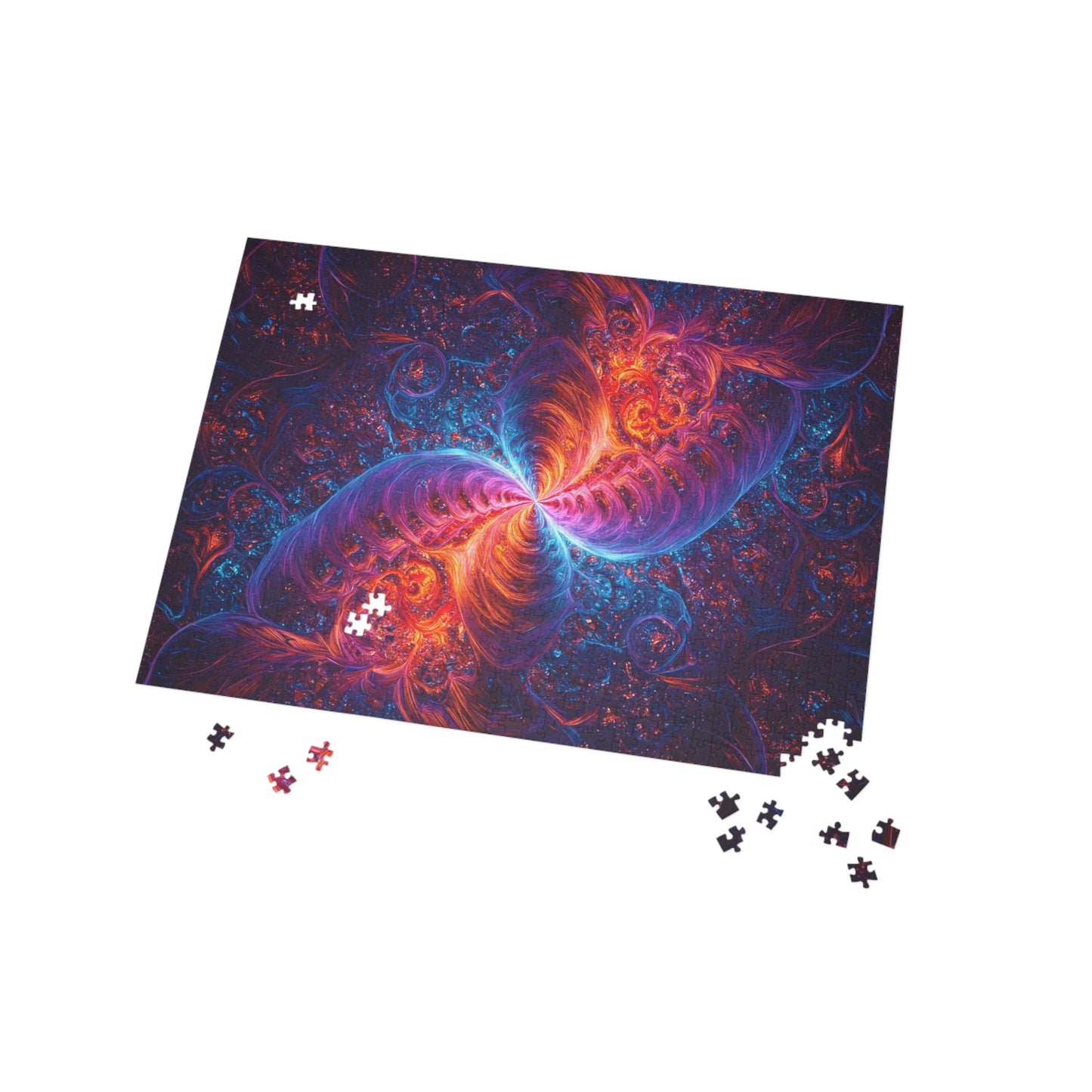 091- Fractal Puzzle (96, 252, 500, 1000-Piece) - Fun Family Activity and Gift