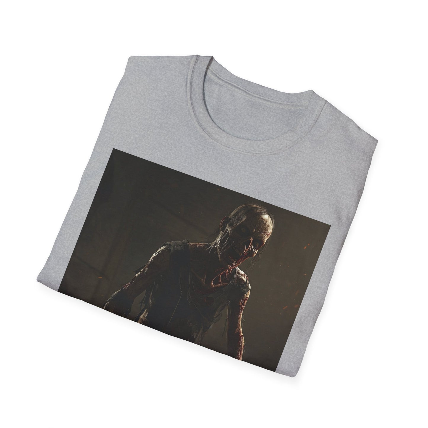 Unisex Zombie Graphic T-Shirt - Perfect for Halloween and Horror Fans