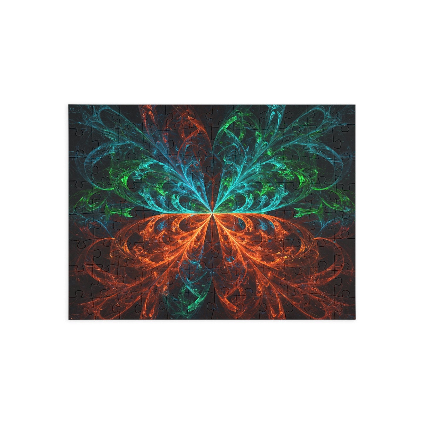 066- Fractal Puzzle (96, 252, 500, 1000-Piece) - Fun Family Activity and Gift