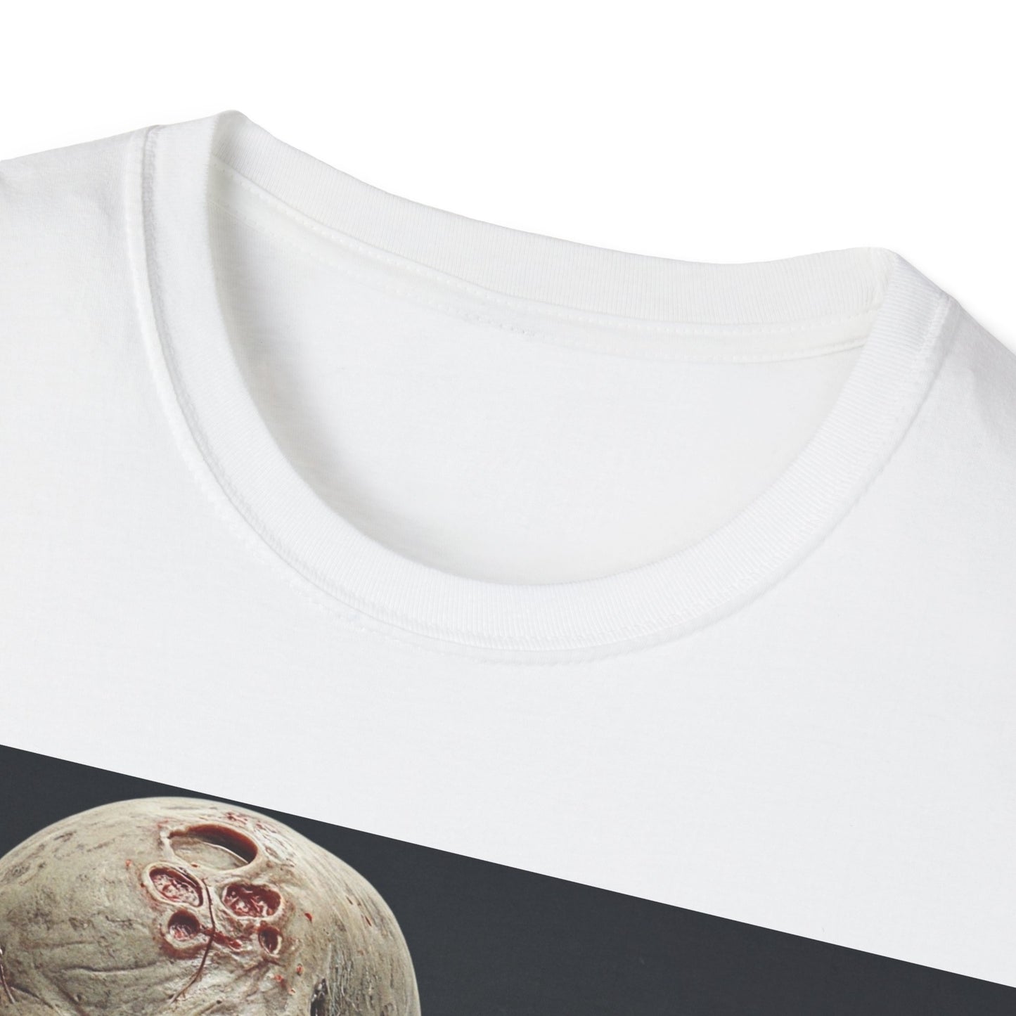 UK - Zombie Graphic Unisex Softstyle T-Shirt | Perfect for Halloween and Horror Fans