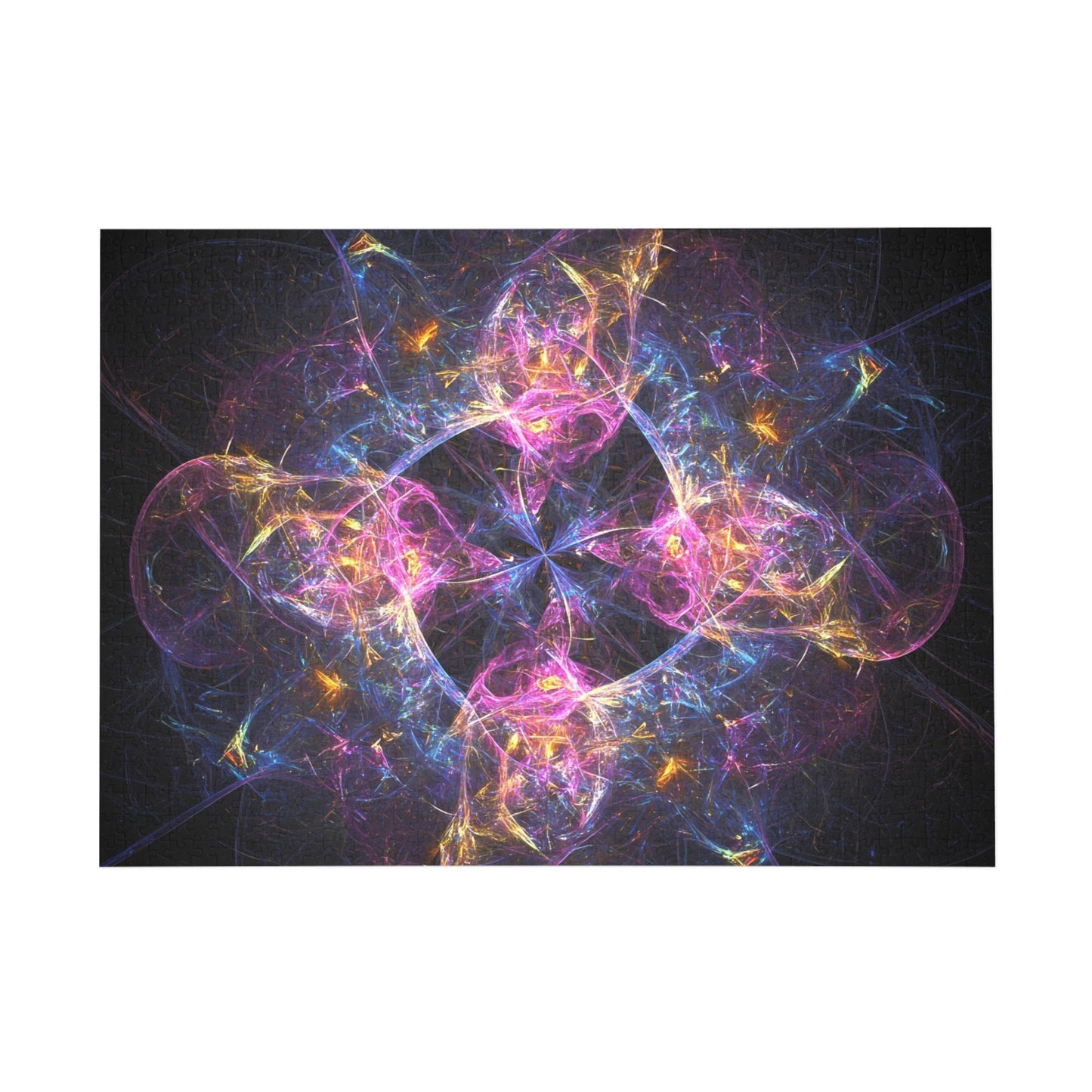 017 - Fractal Puzzle (96, 252, 500, 1000-Piece) - Fun Family Activity and Gift