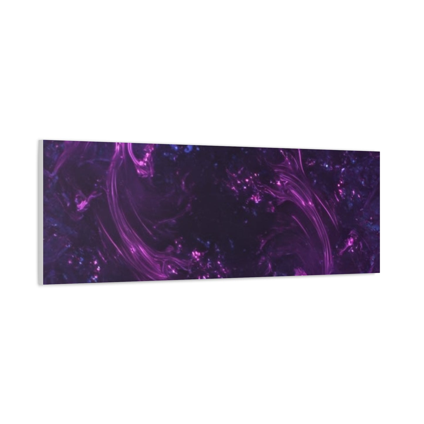 Abstract Purple Fractal Canvas Print - Artistic Wall Décor